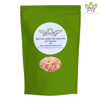COARSE PINK HIMALAYAN SALT, 1kg Naturally Organic