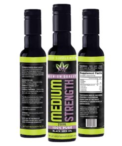 black seed oil medium strength
