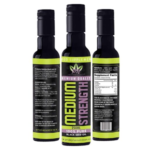 black seed oil medium strength