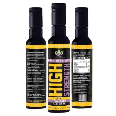 100% PURE POTENT BLACK SEED OIL
